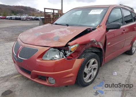2005 Pontiac Vibe из США, поврежденный, VIN 5Y2SL63895Z424221